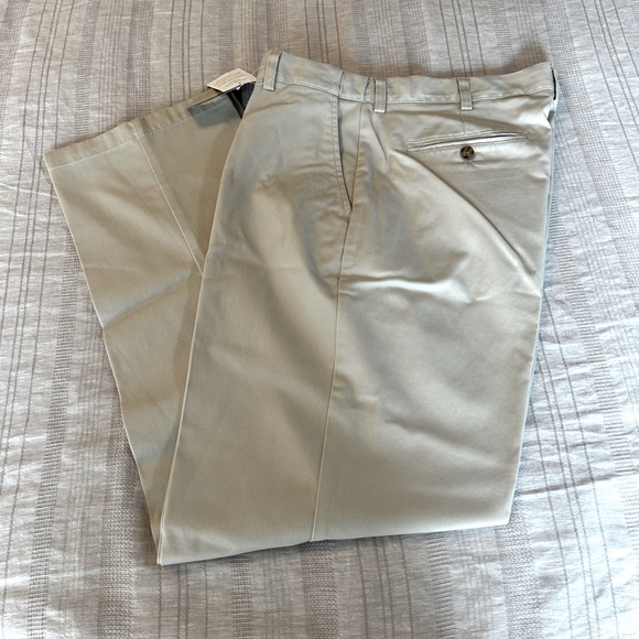 NWT LL Bean Khaki Pants - Picture 6 of 11